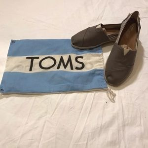 Brown/Grey Boho Striped Toms